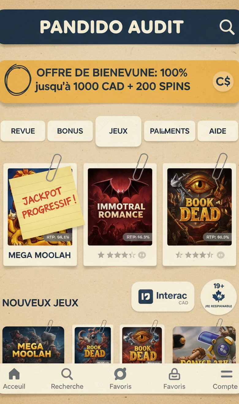 Aperçu du produit mobile
